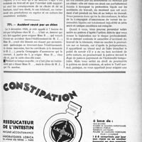 0676 - Page LXIII-601 - Correspondance. Accidents du travail. Accident survenu à un ouvrier en allant chez le médecin / Accident causé par un chien
