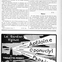 0752 - Page LXIII-669 - Correspondance. Assurances sociales. Assurance maternité. Le praticien est-il obligé d’effectuer les neuf visites consécutives à l’accouchement? / Droit à l’assurance invalidité