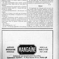 0754 - Page LXV-671 - Correspondance. Assurances sociales. Soins donnés à un assuré social dans une clinique qui n’a pas traité avec les Caisses