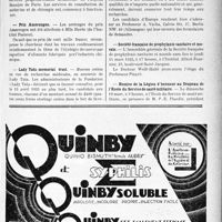 0766 - Page IX-679 - Dernières nouvelles. Université de Montpellier / Hôpital Beaujon / Prix Amerongen / Lady Tata memorial trust / Société Française de prophylaxie sanitaire et morale / Remise de la Légion d’honneur au Drapeau de l’Ecole du Service de santé militaire