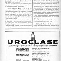 0767 - Page 680-X - Dernières nouvelles. Remise de la Légion d’honneur au Drapeau de l’Ecole du Service de santé militaire / VIIIe Congrès national de la tuberculose / Voyage médical au Maroc / Le deuxième cours international de chirurgie réparatrice / Hôpitaux de Tours