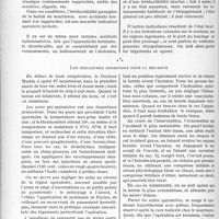 0793 - Page 696 - Partie scientifique. Travaux originaux. La chirurgie au goût du jour. La hernie inguinale du nouveau-né : quand faire appel au chirurgien ?, d’après le Docteur A. Martin. L’heure du chirurgien / Les meilleures conditions pour la réussite