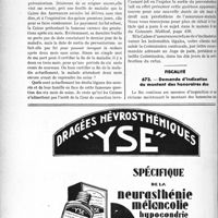 0863 - Page 736-LXII - Correspondance. Assurances sociales. Droit aux prestations de l’assurance-maladie en cas de rechute / Fiscalité. Demande d’indication du montant des honoraires dus