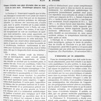 0898 - Page 769 - Propos du jour. L'Actualité scientifique. La Presse. Tétanos véritable sans plaie décelable chez un nourrisson de neuf mois. Sérothérapie intensive. Guérison [(La Puériculture, 10 novembre 1934)] / L’intoxication par les polypeptides [(La Presse Médicale, 14 novembre 1934)]
