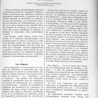 0914 - Page 785 - Partie professionnelle. Bulletin de l’Actualité. Les dermatologistes en face de l’exercice illégal ou commercial de la médecine, par A. Desaux. Les illégaux