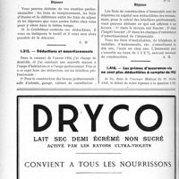 0935 - Page 806-LXIV - Correspondance. Fiscalité. Déductions de frais d’études / Déductions et amortissements / Les primes d’assurance vie ne sont plus déductibles à compter de 1935