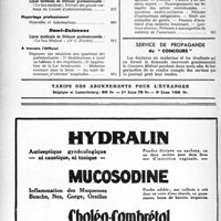 0943 - Page 810-IV - Sommaire / Service de propagande du "concours”