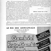 0947 - Page 814-VIII - A travers l’officiel. Réponses des ministres aux questions des parlementaires. Modifications à venir au tableau A des stupéfiants. Application de la Loi Armbruster / Médecins exerçant dans la Seine