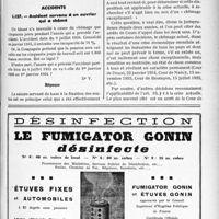 1016 - Page XLI-863 - Correspondance. Assurances sociales. Recours de la Caisse d’Assurances sociales contre un tiers / Accidents. Accident survenu à un ouvrier qui a chômé