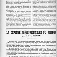 1021 - Page 868-XLVI - Correspondance. Questions diverses. Présence à une expertise du médecin de l’assurance