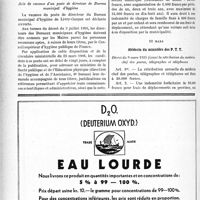 1035 - Page 878-XII - A travers l’officiel. Accidents du travail / Hygiène publique / Médecin du ministère des P. T. T