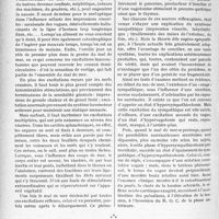 1055 - Page 896 - Partie scientifique. Travaux originaux. Avant les croisières de Pâques. Le mal de mer. Comment le prévenir — Comment le traiter, d’après le Docteur Pierre Cazamian. Désordre vago-sympathique de la vie végétative, il se produit chaque fois que des excitations anormales sensitivo-sensorielles sont provoquées par des oscillations désordonnées du corps dans l’espace, qu’il s’agisse de la mer, de la terre, ou des airs / Pourquoi certains sujets sont condamnés au mal de mer et d’autres en sont dispensés ?
