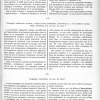 1056 - Page 897 - Partie scientifique. Travaux originaux. Avant les croisières de Pâques. Le mal de mer. Comment le prévenir — Comment le traiter, d’après le Docteur Pierre Cazamian. Pourquoi certains sujets sont condamnés au mal de mer et d’autres en sont dispensés ? / Pourquoi certains sujets, jusqu’alors indemnes, peuvent-ils à un moment donné être atteints par le mal de mer ? / Comment prévenir le mal de mer ?