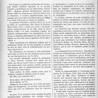 1063 - Page 904 - Partie scientifique. L'actualité scientifique. Thérapeutique appliquée. Une nouvelle thérapeutique de la tuberculose