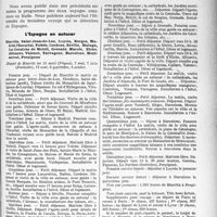 1088 - Page 929 - Partie professionnelle. Travaux originaux. Chronique automobile. Le bureau de tourisme du « concours médical ». Vacances de Pâques. L’Espagne en autocar