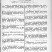 1136 - Page 971 - Partie scientifique. Travaux originaux. Ce que pratiquement le médecin doit savoir de…. L’iode et la diiodotyrosine. Traitement des hyperthyroïdies, par le Docteur Jean Bénech