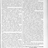 1156 - Page 991 - Partie professionnelle. Syndicat médical du Lot-et-Garonne. L’exposition des trois cent dix-huit lettres de Napoléon à Marie-Louise à la Bibliothèque Nationale. Les chefs d’oeuvre du musée de Grenoble au Petit Palais