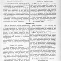 1196 - Page 1027 - Partie scientifique. Travaux originaux. Prophylaxie et traitement actuels des accidents sériques, par R. -J. Weissenbach et Gilbert-Dreyfus. Prophylaxie