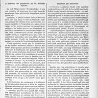 1204 - Page 1035 - Partie scientifique. L’actualité scientifique. La presse. Le traitement des polynévrites par les méthodes antichoc [(La Pratique Médicale Française, décembre 1934, B)] / Paludisme par transfusion [(Année médicale pratique, 1935)]