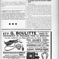 1244 - Page LXVII-1077 - Propos du jour. Ligue médicale de défense professionnelle, « Le Sou Médical » / Correspondance. Application du tarif des accidents du travail. Refus de paiement de radio, la Compagnie ayant été prévenue régulièrement