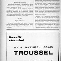 1265 - Page 1094-XII - A travers l’officiel. Emplois réservés aux invalides de guerre / Légion d’honneur / Réponses des ministres aux questions des parlementaires. La délégation pour toucher ne peut être donnée par l’assuré social au médecin qui n’a pas été payé de ses honoraires