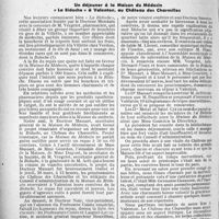1269 - Page 1098 - Partie professionnelle. Reportage professionnel. Nouvelles et Informations, (Voir les Dernières Nouvelles en tête des " Demi-Colonnes "). Une section médicale dans le Comité France-Espagne / Un déjeuner à la Maison du Médecin « La Bidoche » à Valenton, au Château des Charmilles