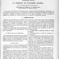 1278 - Page 1107 - Partie scientifique. Travaux originaux. Clinique médicale des enfants, Hôpital des Enfants-Malades. Considérations sur le paludisme (Diagnostic et traitement). Première partie, La querelle du paludisme viscéral, par le Docteur René Le Droumaguet. L’hématozoaire