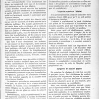1300 - Page 1129 - Partie professionnelle. Travaux originaux. Les uniprix de la médecine. L’hôpital public transformé en Maison de Santé payante. La partie payante de l’hôpital / Catégories de malades payants