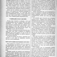 1301 - Page 1130 - Partie professionnelle. Travaux originaux. Les uniprix de la médecine. L’hôpital public transformé en Maison de Santé payante. Catégories de malades payants / L’hôpital public (loi du 7 août 1851) / Quels sont les malades ainsi hospitalisés (loi de 1851) ?