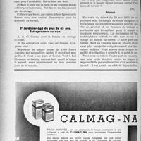 1321 - Page 1150-LXIV - Propos du jour. Assurances sociales. 1° Femme de ménage âgée de 65 ans / 2° Jardinier âgé de plus de 65 ans. Entrepreneur ou non