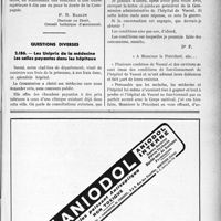 1328 - Page LXXI-1157 - Propos du jour. Assurances. Résiliation des polices / Questions diverses. Les Uniprix de la médecine. Les salles payantes dans les hôpitaux