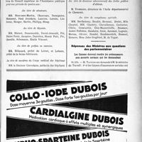 1344 - Page XI-1169 - A travers l’officiel. Citation à l’ordre de la Nation / Assistance publique / Réponses des Ministres aux questions des parlementaires. Les Caisses doivent rendre les ordonnances aux assurés sociaux qui les demandent