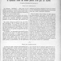 1360 - Page 1185 - Partie scientifique. Travaux originaux. La clinique gynécologique au goût du jour. Prudence aux chirurgiens, aux gynécologues et aux accoucheurs : la dystocie créée de toutes pièces n’est pas un mythe, d’après le Docteur Le Lorier. Pour les chirurgiens / Pour les gynécologues