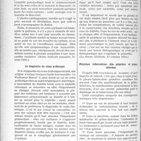 1365 - Page 1190 - Partie scientifique. L'Actualité scientifique. La Presse. L’arythmie complète au cours du rhumatisme articulaire aigu [(Revue médicale Française, février 1935)] / Le diagnostic du coma acidosique [(La Presse Médicale, 27 octobre 1934)] / Pleurésie tuberculeuse dite primitive et primo-infection [(Paris Médical, 5 janvier 1935)]