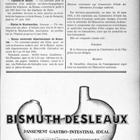 1414 - Page IX-1235 - Dernières nouvelles. Hôpitaux de Saint-Étienne / Hôpitaux de Rouen / Hôpital de Montmorillon / Maison maternelle départementale de Benou-Ville / A travers l’officiel. Laboratoires d’analyse médicale