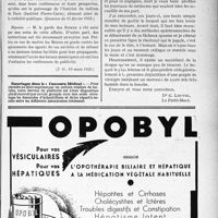 1418 - Page XIII-1239 - A travers l’officiel. Réponses des ministres aux questions des parlementaires. Mesures prises contre des Sociétés qui prétendent faussement avoir le patronage de l’Institut Pierre-Curie / D’un remède simple contre le hoquet