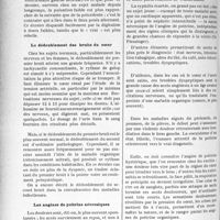 1441 - Page 1252 - Partie scientifique. Travaux originaux. La clinique au goût du jour. Paraître malade du Cœur et ne pas l’être. Les faux cardiaques, par le Docteur G. Fischer. Les arythmies / Le dédoublement des bruits du Cœur / Les angines de poitrine névrosiques