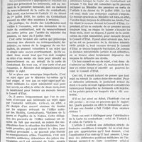 1470 - Page 1267 - Partie professionnelle. Bulletin de l’Actualité. Tout refus ou retrait de la carte de combattant doit faire l'objet d'un rejet ministériel ; mais il n’est pas obligatoire d’en indiquer les motifs