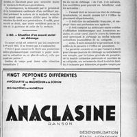 1510 - Page LXI-1291 - Correspondance. Assurances sociales. Quand y a-t-il rechute en matière d’assurances sociales ? / Situation d’un assuré social en chômage