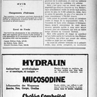1522 - Page V-1299 - Service de propagande du "concours" / La défense individuelle du médecin. La Ligue médicale de Défense professionnelle