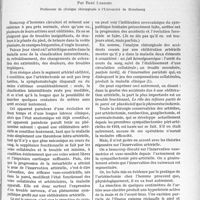 1532 - Page 1309 - Partie scientifique. Travaux originaux. Les chiens sans artères, et le problème du traitement des artérites oblitérantes, par René Leriche