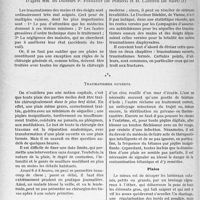 1607 - Page 1380 - Partie scientifique. Travaux originaux. La petite chirurgie au goût du jour. Pour améliorer le pronostic des traumatismes de la main et des doigts, d’après MM. les Docteurs P. Foucault et H. Laffitte. Traumatismes ouverts. Piqûres / Plaies