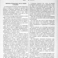 1612 - Page 1385 - Partie scientifique. L’actualité scientifique. La Presse. Indications thérapeutiques dans la maladie de Basedow [(La Médecine, décembre 1934)]