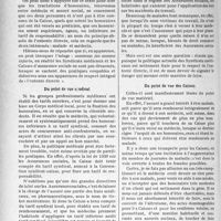 1627 - Page 1400 - Partie professionnelle, Hygiène, Assistance, Mutualité, Intérêts corporatifs, Variétés. Assurances sociales. La signature de l’acquit des honoraires non payés. Signature de l’acquit pour honoraires inférieurs au tarif de responsabilité / Du point de vue syndical / Du point de vue des Caisses / La Jurisprudence