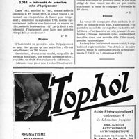 1653 - Page 1426-LXVIII - Correspondance. Questions médico-militaires. Droit à la carte du combattant / Indemnité de première mise d’équipement / Tenue de campagne
