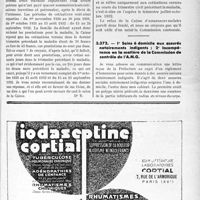 1654 - Page LXIX-1427 - Correspondance. Assurances sociales. Droit aux prestations de l’assurance-maladie / 1° Soins à domicile aux assurés notoirements indigents ; 2° Incompétence en la matière de la Commission de contrôle de l’A. M. G