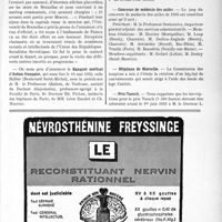 1670 - Page IX-1439 - Derrières nouvelles. Conférence sur « Mussolini et la Latinité» / La mission scientifique belge en U. R. S. S / Banquet médical d’Action Française / Hospice départemental Paul-Brousse, à Ville- juif / Concours de médecin des asiles / Hôpitaux de Marseille / Prix Taesch