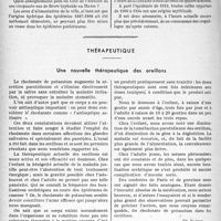 1701 - Page 1470 - Partie scientifique. L'actualité scientifique. Les Thèses. Contribution à l’étude du traitement de l’érysipèle par le sulfarsénol, par Dr Pierre Barré. (Librairie médicale Marcel Vigné, Paris) / Les épidémies de fièvre typhoïde au Havre, de 1880 à nos jours, par Dr Jean Guitard. (Paris, librairie Arnette, 1935) / Thérapeutique. Une nouvelle thérapeutique des oreillons