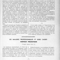 1712 - Page 1481 - Partie professionnelle. Travaux originaux. Bulletin de l’Actualité. L’indiscipline à l'école, par le Docteur Georges Paul-Boncour, (Suite et fin) / Les maladies professionnelles et leurs causes. Marteaux pneumatiques, d’après André Feil. Les outils pneumatiques