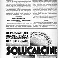 1735 - Page 1504-LXX - Correspondance. Accidents du travail. Sanctions légales contre les violations du libre choix en matière d’accidents du travail / questions de loyer. Renonciation à la prorogation acquise